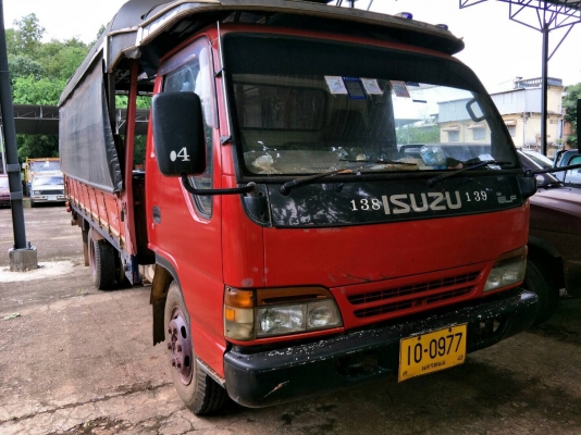 Isuzu NPR66LX 120แรงฝาขาว ห้างแท้ปี41 พร้อมหลังคาโดยสาร กะบะยาว4.30ม เล่มพร้อมโอน