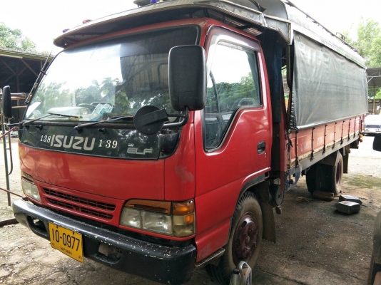 Isuzu NPR66LX 120แรงฝาขาว ห้างแท้ปี41 พร้อมหลังคาโดยสาร กะบะยาว4.30ม เล่มพร้อมโอน
