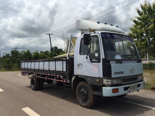 Hino Fc4J 140แรง ห้างแท้ปี40 ยาว5.5ม เบรคทิฟฟี่ แอรเย้น แถมป1ให้ เล่มพร้อมโอน