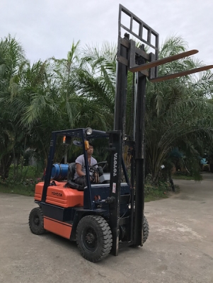 ขายFORKLIFT TOTOTA รุ่น5FG20(2ตัน)(2ระบบ) สวยเดิมจากญี่ปุ่น ยังไม่เคยใช้ในไทย 139,000เท่านั้น!!