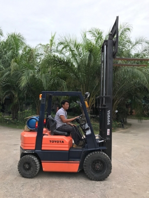 ขายFORKLIFT TOTOTA รุ่น5FG20(2ตัน)(2ระบบ) สวยเดิมจากญี่ปุ่น ยังไม่เคยใช้ในไทย 139,000เท่านั้น!!