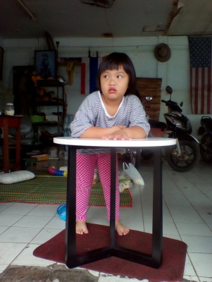 โต๊ะกลมใหม่อยู่ค่ะตัวละ