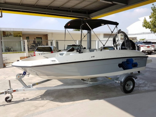 เรือใหม่ พร้อมประกัน 2016 Bayliner 16 ฟุต เครื่อง 60 แรง 4 จังหวะ