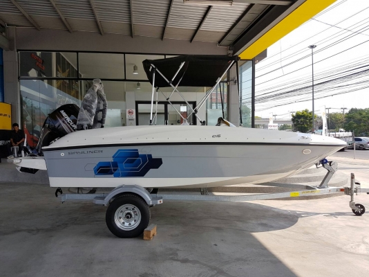 เรือใหม่ พร้อมประกัน 2016 Bayliner 16 ฟุต เครื่อง 60 แรง 4 จังหวะ