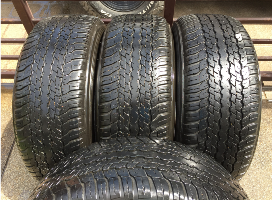 ยาง Dunlop 265 60 18 ปลายปี15 ดอกเต็ม ใช้ยาว ราคไม่แพง