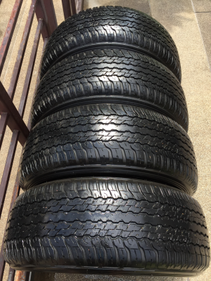 ยาง Dunlop 265 60 18 ปลายปี15 ดอกเต็ม ใช้ยาว ราคไม่แพง