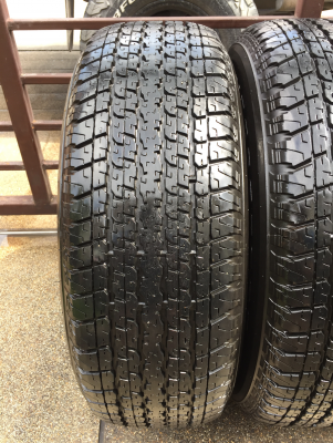 ยาง Bridgestone 255 65 17 ปลายปี16 ดอกเต็ม ไม่มีปะ ใช้ยาว ราคาไม่แพง