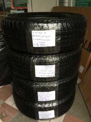 ยาง Bridgestone 255 65 17 ปลายปี16 ดอกเต็ม ไม่มีปะ ใช้ยาว ราคาไม่แพง