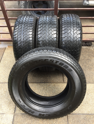 ยาง Bridgestone 255 65 17 ปลายปี16 ดอกเต็ม ไม่มีปะ ใช้ยาว ราคาไม่แพง