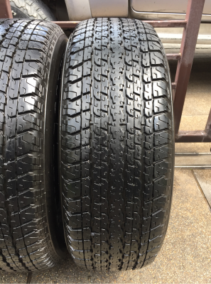 ยาง Bridgestone 255 65 17 ปลายปี16 ดอกเต็ม ไม่มีปะ ใช้ยาว ราคาไม่แพง
