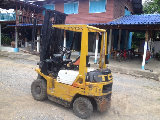 ขายฟอร์คลิฟต์ TCM FG 15 ยกสูง 5 เมตร เครื่อง SD23 นิสสัน ดีเซล รถพร้อมใช้งาน