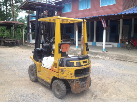 ขายฟอร์คลิฟต์ TCM FG 15 ยกสูง 5 เมตร เครื่อง SD23 นิสสัน ดีเซล รถพร้อมใช้งาน
