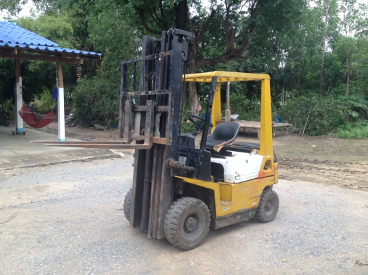 ขายฟอร์คลิฟต์ TCM FG 15 ยกสูง 5 เมตร เครื่อง SD23 นิสสัน ดีเซล รถพร้อมใช้งาน