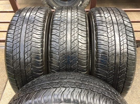 ยาง Dunlop 265 65 17 ปี16 ดอกเต็ม ใช้ยาว ราคาไม่แพง