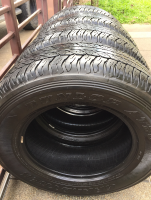 ยาง Dunlop 265 65 17 ปี16 ดอกเต็ม ใช้ยาว ราคาไม่แพง