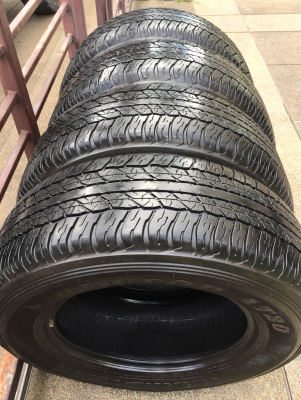 ยาง Dunlop 265 65 17 ปี16 ดอกเต็ม ใช้ยาว ราคาไม่แพง