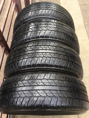 ยาง Dunlop 265 65 17 ปี16 ดอกเต็ม ใช้ยาว ราคาไม่แพง