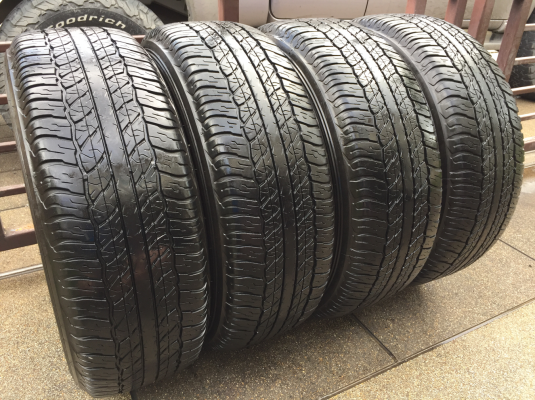 ยาง Dunlop 265 65 17 ปี16 ดอกเต็ม ใช้ยาว ราคาไม่แพง