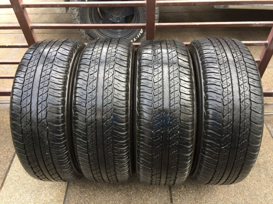 ยาง Dunlop 265 65 17 ปี16 ดอกเต็ม ใช้ยาว ราคาไม่แพง