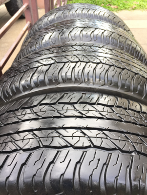 ยาง Dunlop 265 65 17 ปี16 ดอกเต็ม ใช้ยาว ราคาไม่แพง