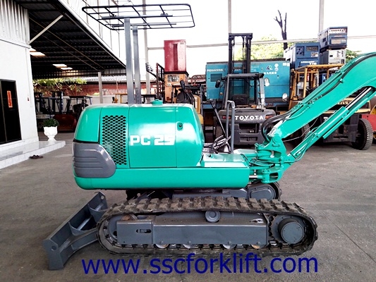 ขายรถขุด KOMATSU  PC25-1 รถนอกนำเข้าเองจากญี่ปุ่น MADE IN JAPAN