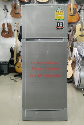 ตู้เย็น 2 ประตู Sharp 5.9 คิว สีเงิน รุ่น SJ-C19SS สภาพใหม่