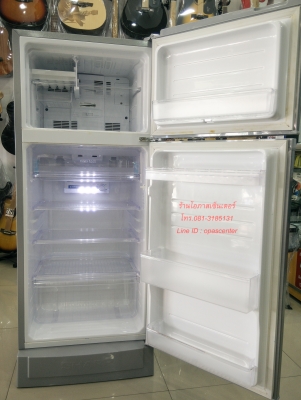 ตู้เย็น 2 ประตู Sharp 5.9 คิว สีเงิน รุ่น SJ-C19SS สภาพใหม่