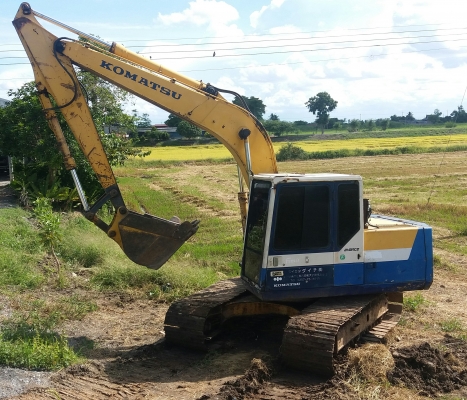 PC120-5 พร้อมใช้ ไฟฟ้าครบ ระบบดีเอวแน่นแอร์หนาว ช่วงล่างเต็ม