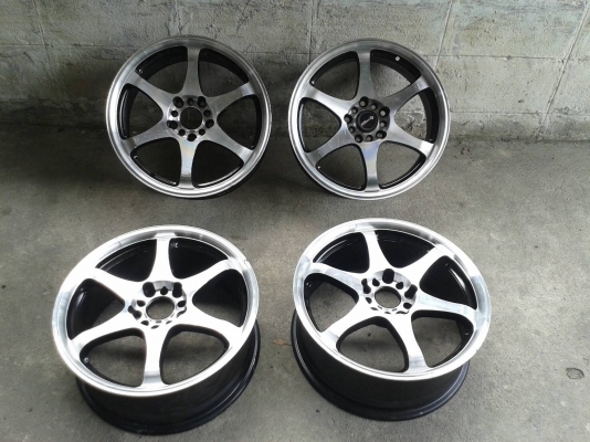 ขอบ17นิ้ว5รู100/114 ชุดนี้ ราคา 5300 บาท