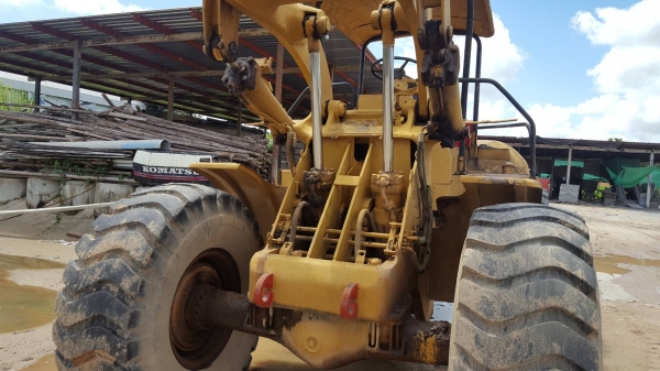 รถตักล้อยาง CAT950 สภาพรถท่าทราย ตามประวัติเดิม