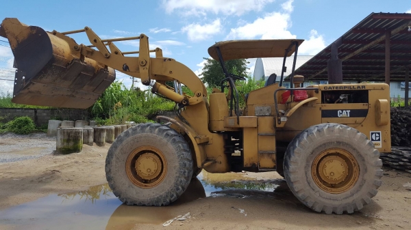 รถตักล้อยาง CAT950 สภาพรถท่าทราย ตามประวัติเดิม รถตักล้อยาง CAT950 สภาพรถท่าทราย ตามประวัติเดิม