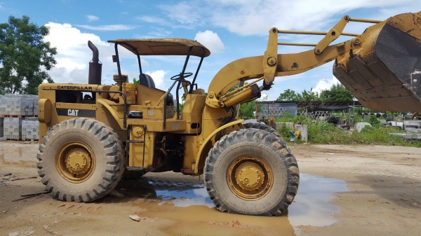รถตักล้อยาง CAT950 สภาพรถท่าทราย ตามประวัติเดิม รถตักล้อยาง CAT950 สภาพรถท่าทราย ตามประวัติเดิม