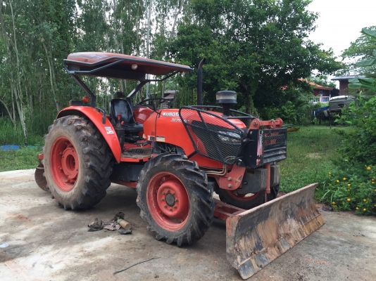 Kubota M7040 หาง6โรตารี่ ใบดัน ชั่วโมงน้อย สภาพสวยมาก ปี54 เล่มพร้อมโอน