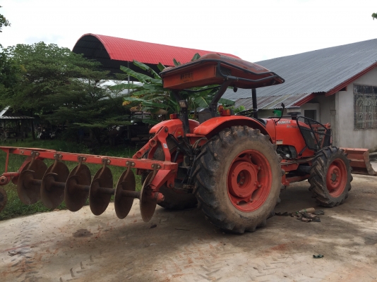 Kubota M7040 หาง6โรตารี่ ใบดัน ชั่วโมงน้อย สภาพสวยมาก ปี54 เล่มพร้อมโอน