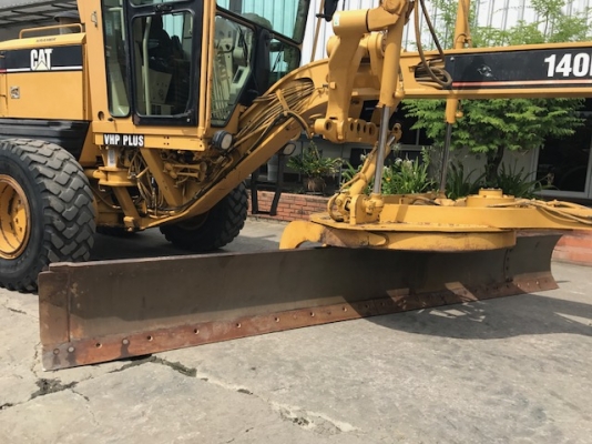 รถเกรด Cat140H-APM ปี2003 พร้อมสแกนริฟายใหม่ นำเข้าจากอเมริกา รถสวย สภาพดี ทำงานได้เลย