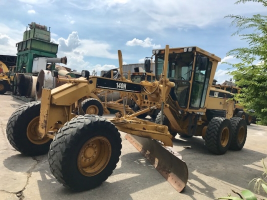 รถเกรด Cat140H-APM ปี2003 พร้อมสแกนริฟายใหม่ นำเข้าจากอเมริกา รถสวย สภาพดี ทำงานได้เลย