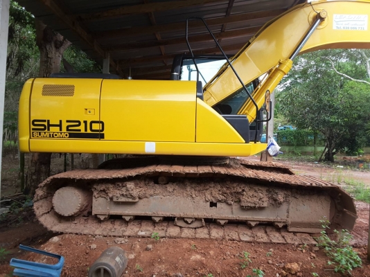 ขาย!! >>> Sumitomo Sh210 รุ่น 5 ไมล์ 4,000กว่าชั่วโมง เล่มทะเบียน <<< เบอร์ติดต่อ 098-7155789 086-4631102