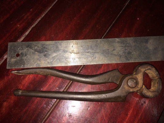 ขายคีมตัดลวดเยอรมันขนาด9" Made in Germany.มือสองทรงแปลกสภาพดี