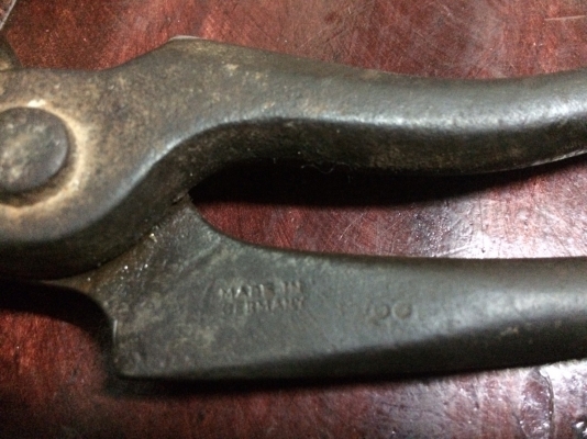 ขายคีมตัดลวดเยอรมันขนาด9" Made in Germany.มือสองทรงแปลกสภาพดี