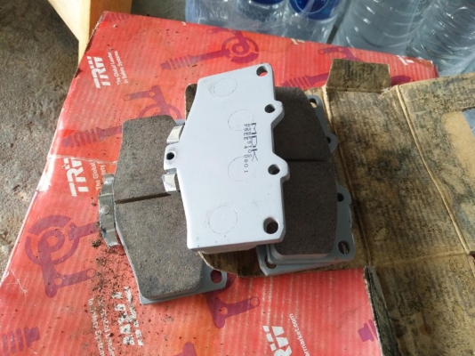 ขายจานเบรค/ดิสเบรค ผ้าเบรค TRW ไทเกอร์ ของใหม่ ซื้อมาผิด