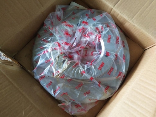 ขายจานเบรค/ดิสเบรค ผ้าเบรค TRW ไทเกอร์ ของใหม่ ซื้อมาผิด
