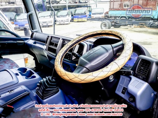 ขายหัวเก๋ง HINO MEGA หัวแคบ เฟอร์นิเจอร์ครบ สภาพพร้อมใช้งาน