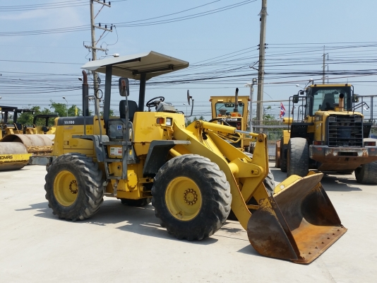 ขายรถตักล้อยาง ยี่ห้อ KOMATSU WA100-3 นำเข้าจากญี่ปุ่นแท้ 100\% สภาพสวย ไม่เคยใช้งานในไทย ขายรถตักล้อยาง ยี่ห้อ KOMATSU WA100-3 นำเข้าจากญี่ปุ่นแท้ 100\% สภาพสวย ไม่เคยใช้งานในไทย