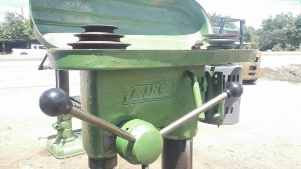 ** SOLD ** สว่านแท่นคิงส์ KING 16 mm ไฟบ้าน 220v พร้อมใช้ ** SOLD ** สว่านแท่นคิงส์ KING 16 mm ไฟบ้าน 220v พร้อมใช้