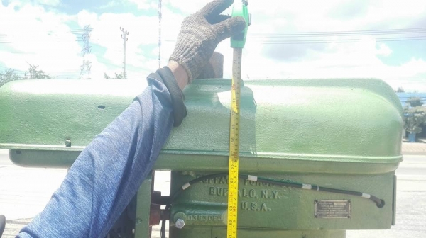 ** SOLD ** สว่านแท่นรุ่นหนักอเมริกา BAFFALO FORGE USA 31 mm ไฟบ้าน 220v พร้อมใช้ ** SOLD ** สว่านแท่นรุ่นหนักอเมริกา BAFFALO FORGE USA 31 mm ไฟบ้าน 220v พร้อมใช้