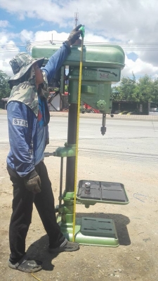 ** SOLD ** สว่านแท่นรุ่นหนักอเมริกา BAFFALO FORGE USA 31 mm ไฟบ้าน 220v พร้อมใช้ ** SOLD ** สว่านแท่นรุ่นหนักอเมริกา BAFFALO FORGE USA 31 mm ไฟบ้าน 220v พร้อมใช้