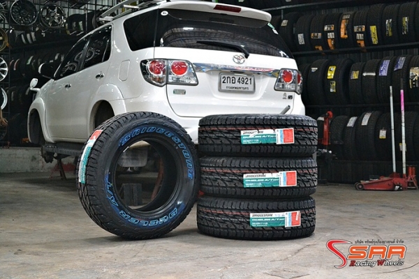 BRIDGESTONE DUELER A/T 697 265/65R17 เส้นละ 7,500 บาท