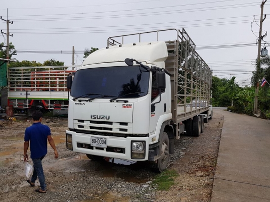 FVM300 สิบล้อเพลาเดียว ยาว 9.60 เครื่องดีคัสซีสวย รถห้างปี2552 พร้อมใช้งาน 1,600,000