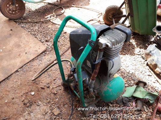 ขาย เครื่องปั๊มลม เครื่องลม ไฟ 110V .ใช้งานได้ดี เก่านอกแท้ มาทดสอบกันได้ครับ