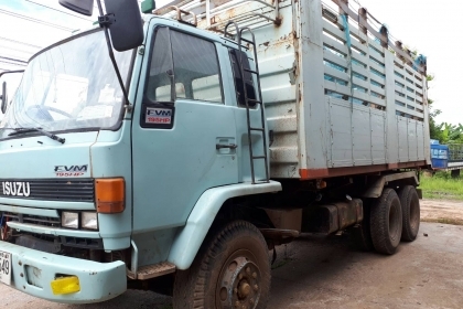 ขายราคา&quot; 695,000บ.&quot; สิบล้อ อิซูชุ ร็อค FVZ32MZP 210HP 2เพา ดั้ม.ค็อกเกษตร.&quot;มีระบบลากล